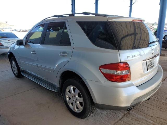 4JGBB22EX7A175783 - 2007 MERCEDES-BENZ ML 320 CDI SILVER photo 2
