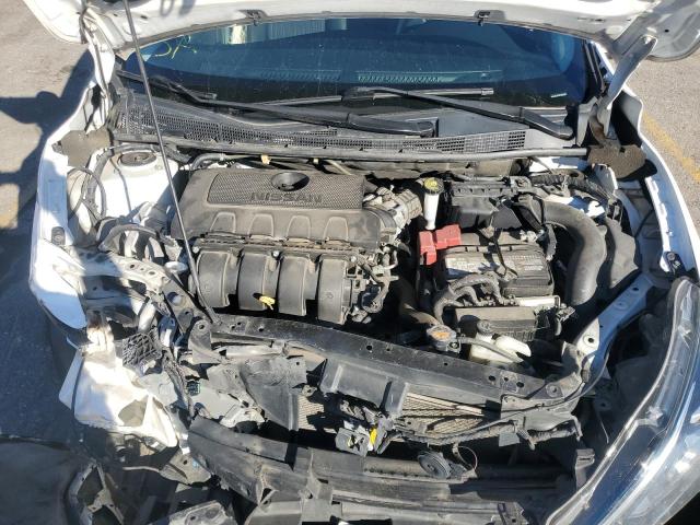 3N1AB7APXKY395349 - 2019 NISSAN SENTRA S WHITE photo 11