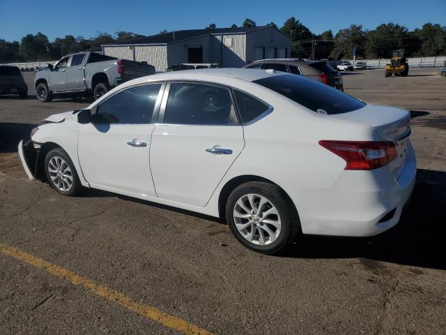 3N1AB7APXKY395349 - 2019 NISSAN SENTRA S WHITE photo 2
