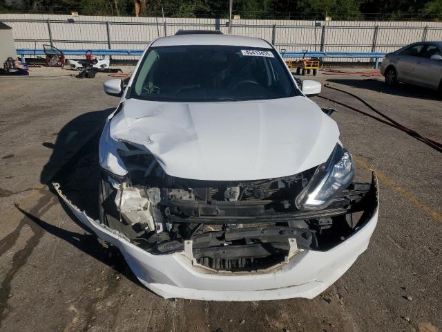 3N1AB7APXKY395349 - 2019 NISSAN SENTRA S WHITE photo 5