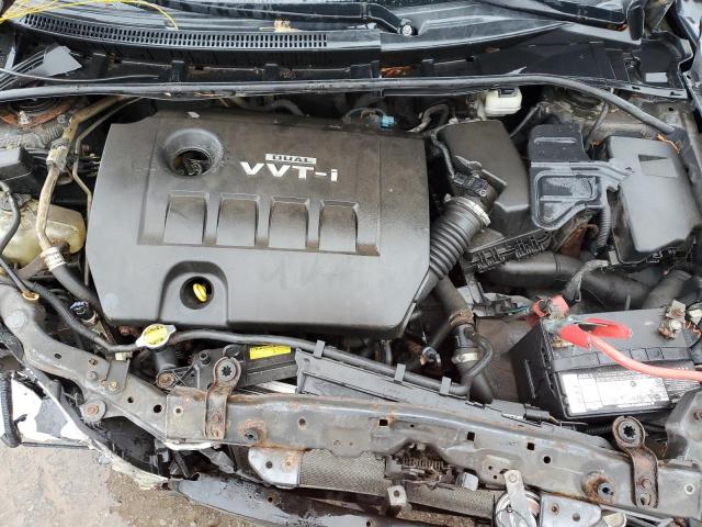 1NXBU4EE1AZ323925 - 2010 TOYOTA COROLLA BASE Grafitowy zdjęcie 11