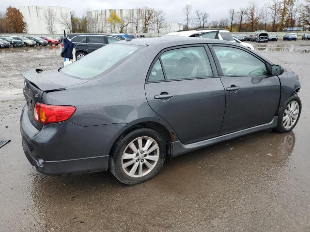 1NXBU4EE1AZ323925 - 2010 TOYOTA COROLLA BASE Grafitowy zdjęcie 3
