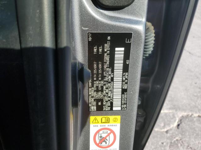 JTJYARBZ2J2090464 - 2018 LEXUS NX 300 BASE Մոխրագույն լուսանկար 14