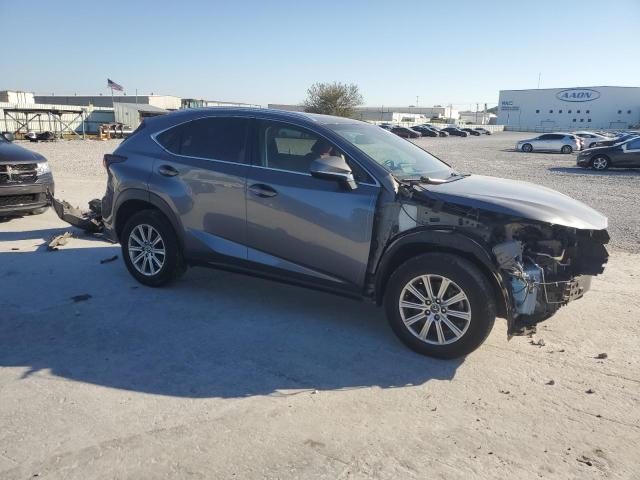 JTJYARBZ2J2090464 - 2018 LEXUS NX 300 BASE Մոխրագույն լուսանկար 4