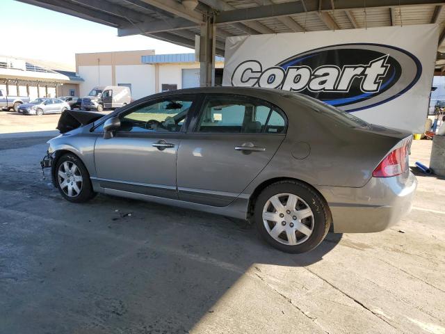2HGFA16538H302133 - 2008 HONDA CIVIC LX GRAY photo 2