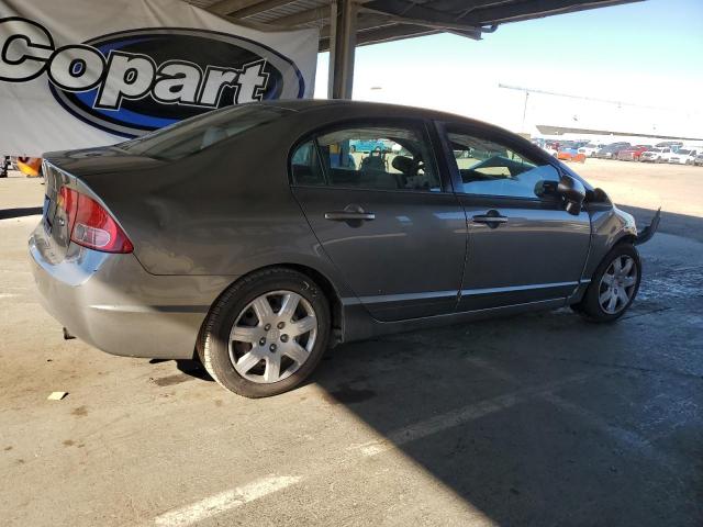 2HGFA16538H302133 - 2008 HONDA CIVIC LX GRAY photo 3