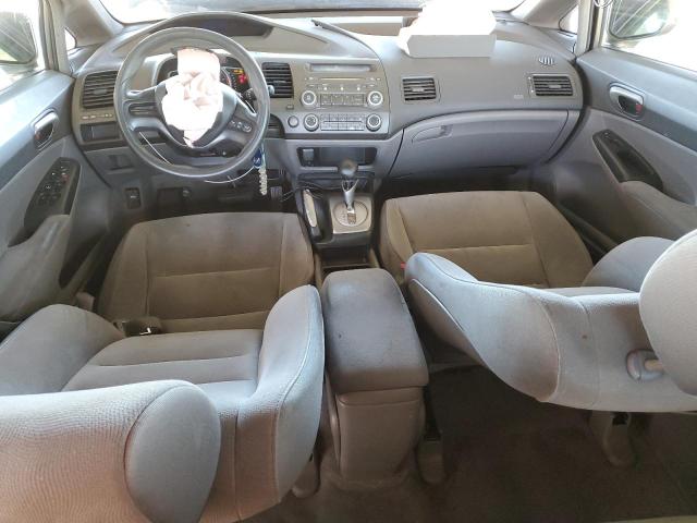 2HGFA16538H302133 - 2008 HONDA CIVIC LX GRAY photo 8