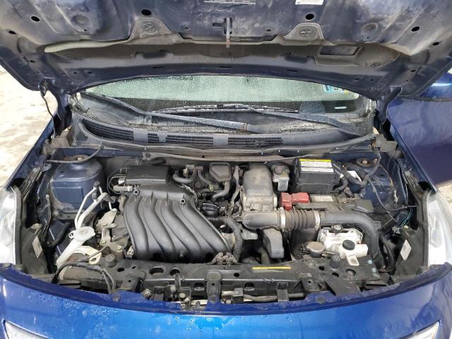 3N1CN7AP3JL827565 - 2018 NISSAN VERSA S BLUE photo 11