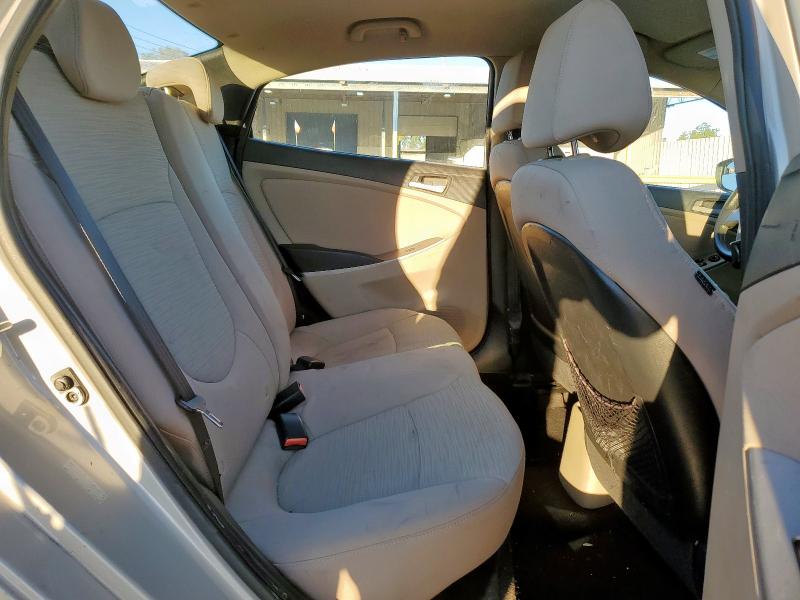 KMHCT4AE5FU928549 - 2015 HYUNDAI ACCENT GLS ბეჟი ფოტო 10