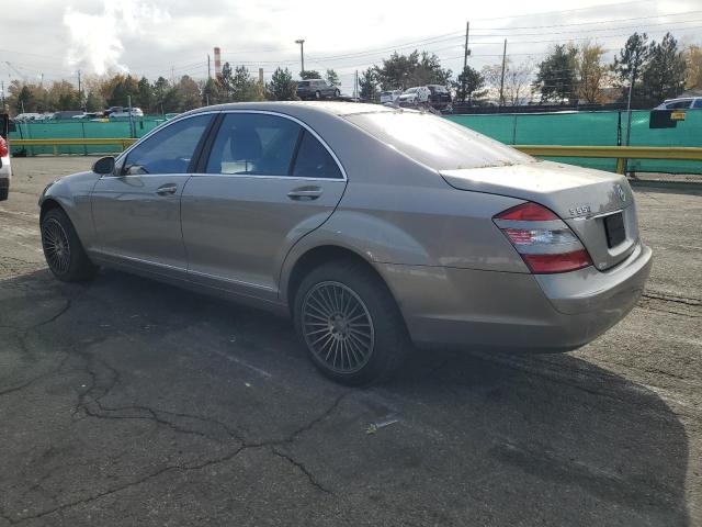 WDDNG86XX8A166588 - 2008 MERCEDES-BENZ S 550 4MATIC BROWN photo 2