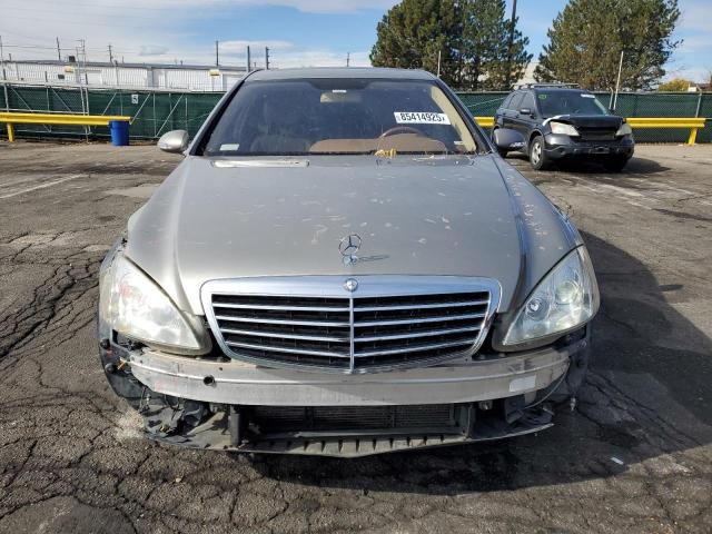 WDDNG86XX8A166588 - 2008 MERCEDES-BENZ S 550 4MATIC BROWN photo 5