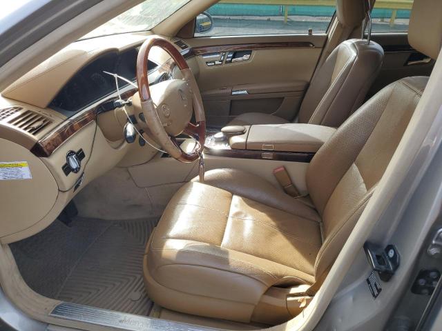 WDDNG86XX8A166588 - 2008 MERCEDES-BENZ S 550 4MATIC BROWN photo 7