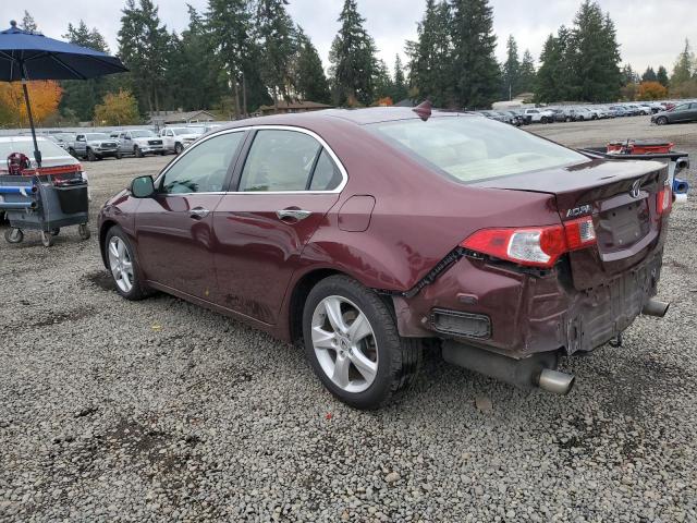 JH4CU2F66AC031423 - 2010 ACURA TSX Բորդո լուսանկար 2