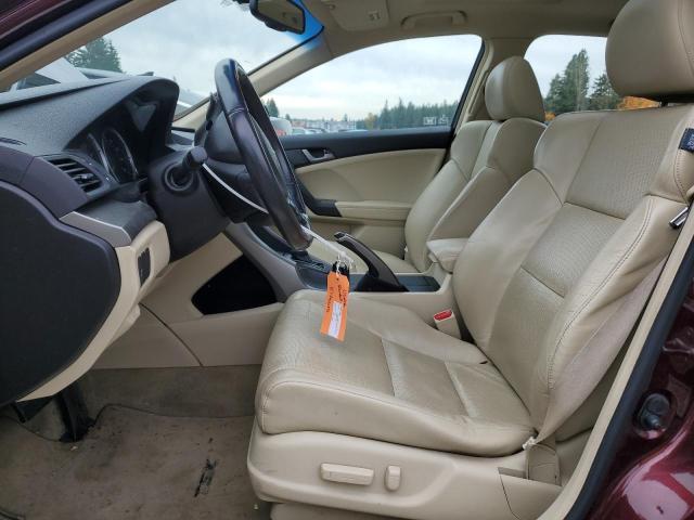 JH4CU2F66AC031423 - 2010 ACURA TSX Բորդո լուսանկար 7