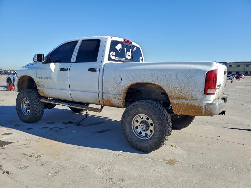 3D7KU28C14G217605 - 2004 DODGE RAM 2500 ST Білий фото 2