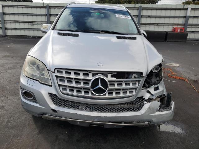 4JGBB8GB0AA608360 - 2010 MERCEDES-BENZ ML 350 4MATIC SILVER photo 5