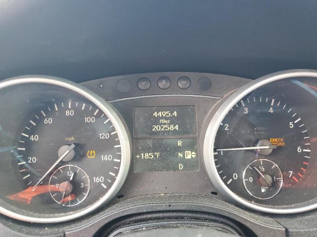 4JGBB8GB0AA608360 - 2010 MERCEDES-BENZ ML 350 4MATIC SILVER photo 9