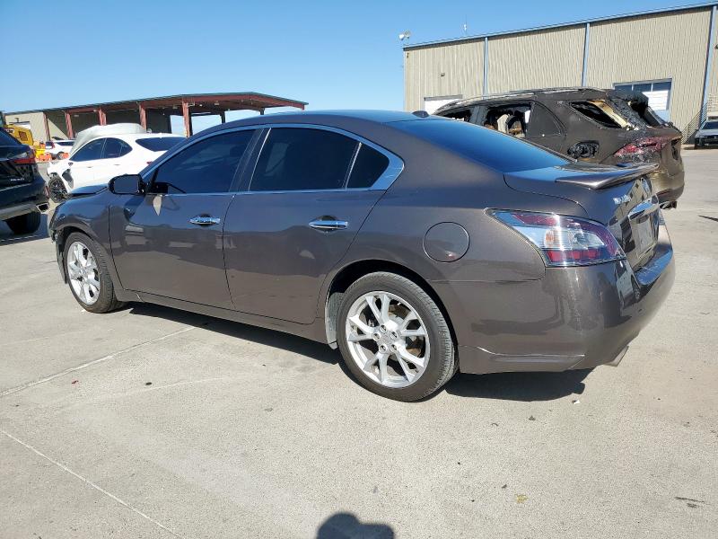 1N4AA5AP7EC484044 - 2014 NISSAN MAXIMA S BROWN photo 2