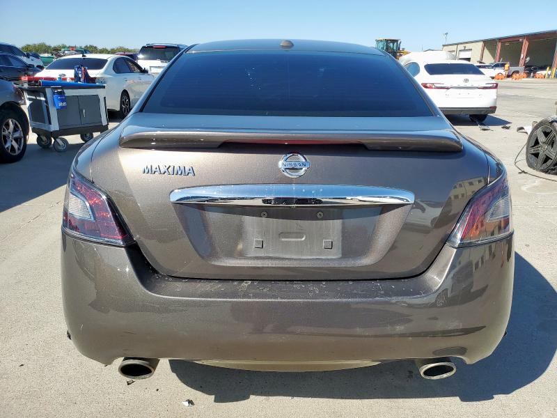 1N4AA5AP7EC484044 - 2014 NISSAN MAXIMA S BROWN photo 6