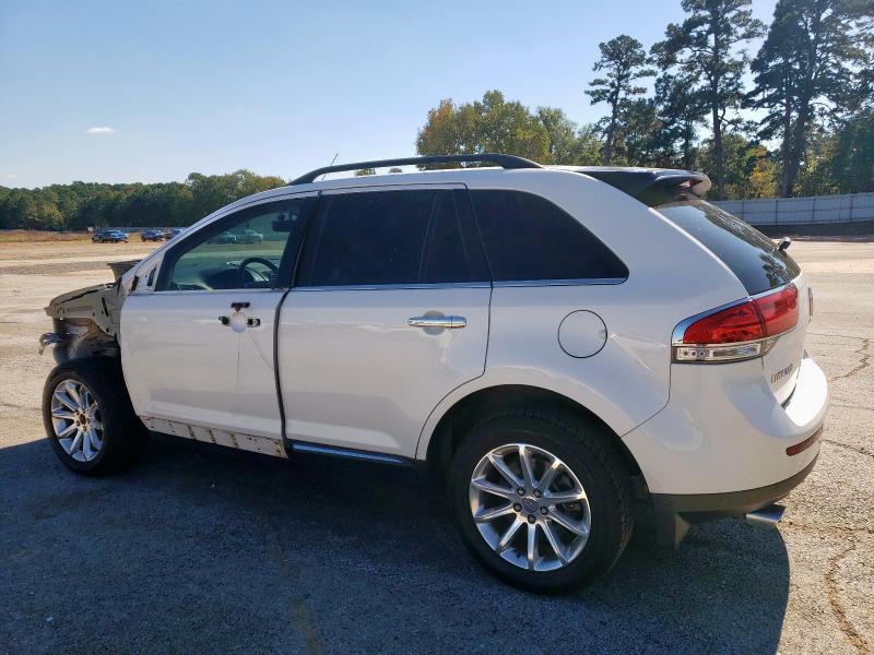 2LMDJ6JK3DBL39440 - 2013 LINCOLN MKX WHITE photo 2