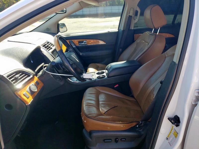 2LMDJ6JK3DBL39440 - 2013 LINCOLN MKX WHITE photo 7