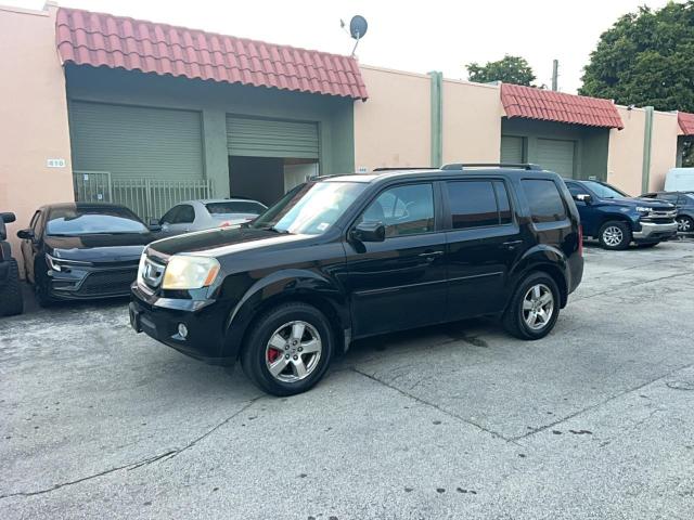 5FNYF48519B050719 - 2009 HONDA PILOT EXL BLACK photo 2