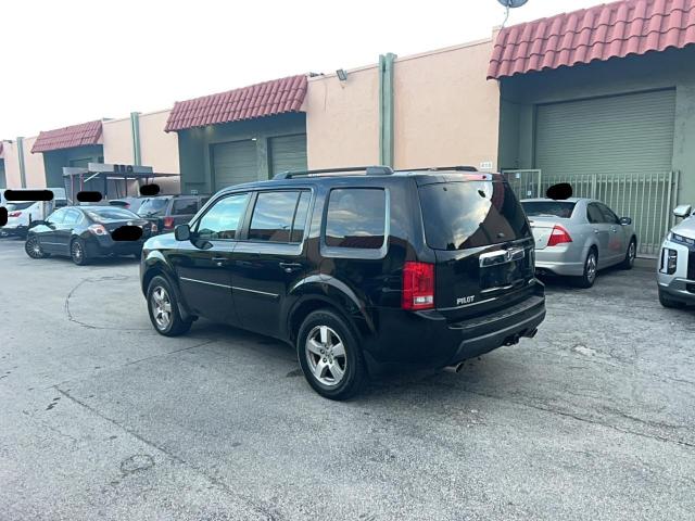 5FNYF48519B050719 - 2009 HONDA PILOT EXL BLACK photo 3