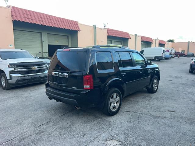 5FNYF48519B050719 - 2009 HONDA PILOT EXL BLACK photo 4