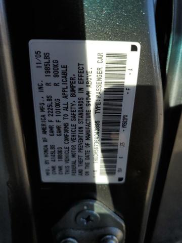 1HGCM56736A042895 - 2006 HONDA ACCORD EX 灰色 照片 13