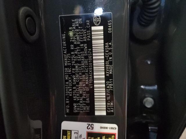 4T1DAACK6SU106574 - 2025 TOYOTA CAMRY XSE 石墨色 照片 12