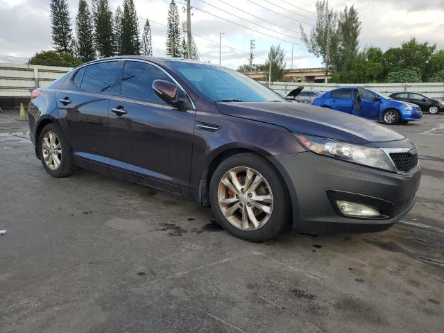 5XXGN4A73DG220398 - 2013 KIA OPTIMA EX BURGUNDY photo 4