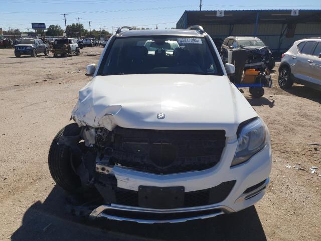 WDCGG8JB0FG403009 - 2015 MERCEDES-BENZ GLK 350 4MATIC WHITE photo 5
