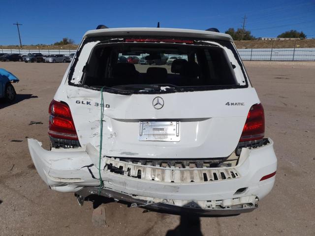 WDCGG8JB0FG403009 - 2015 MERCEDES-BENZ GLK 350 4MATIC WHITE photo 6