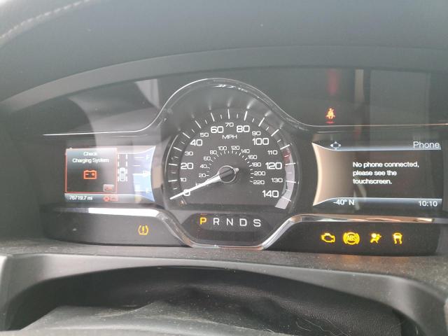 1LNHL9EK7FG606318 - 2015 LINCOLN MKS BLACK photo 9