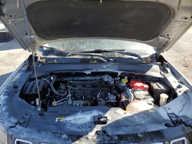 3C4NJCBB6KT622286 - 2019 JEEP COMPASS LATITUDE Արծաթագույն լուսանկար 12