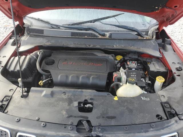 3C4NJCAB3JT343944 - 2018 JEEP COMPASS SPORT წითელი ფოტო 12