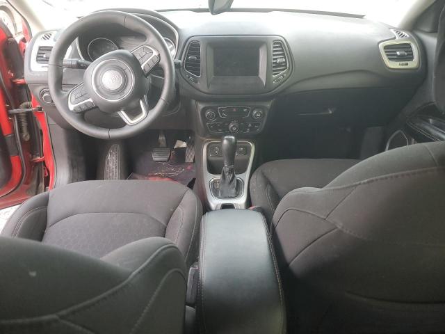 3C4NJCAB3JT343944 - 2018 JEEP COMPASS SPORT წითელი ფოტო 8