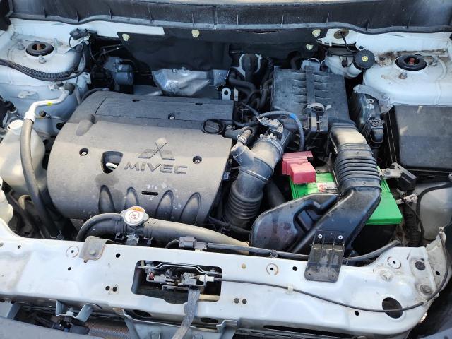 JA4APUAU0MU004566 - 2021 MITSUBISHI OUTLANDER ES თეთრი ფოტო 12