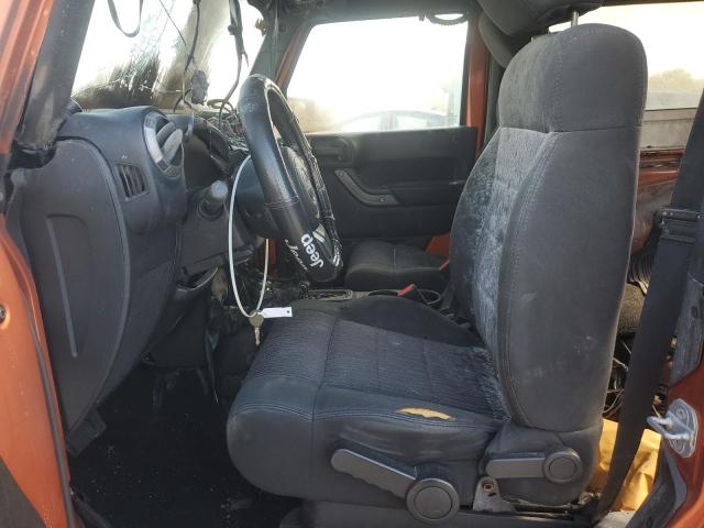 1J4AA2D17BL629072 - 2011 JEEP WRANGLER SPORT Naranja foto 7