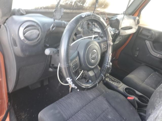 1J4AA2D17BL629072 - 2011 JEEP WRANGLER SPORT Naranja foto 8