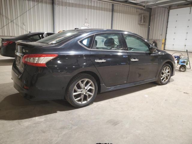 3N1AB7AP2EL608876 - 2014 NISSAN SENTRA S BLACK photo 3