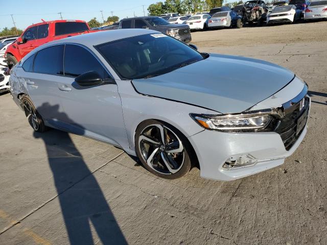 1HGCV1F35NA036422 - 2022 HONDA ACCORD SPORT ნაცრისფერი ფოტო 4