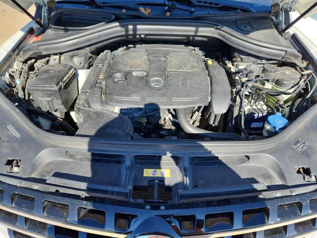 4JGDA5HBXDA184473 - 2013 MERCEDES-BENZ ML 350 4MATIC WHITE photo 11
