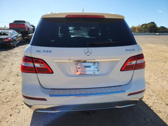 4JGDA5HBXDA184473 - 2013 MERCEDES-BENZ ML 350 4MATIC WHITE photo 6