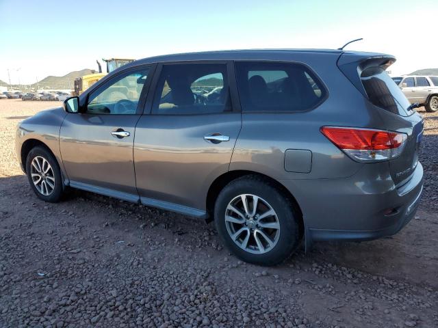 5N1AR2MN2EC706481 - 2014 NISSAN PATHFINDER S GRAY photo 2