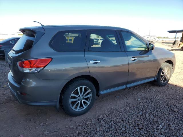 5N1AR2MN2EC706481 - 2014 NISSAN PATHFINDER S GRAY photo 3