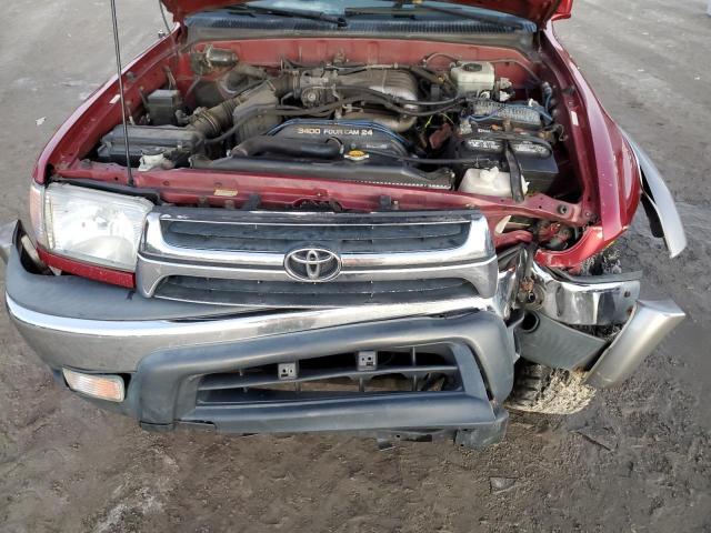 JT3HN86RX10340156 - 2001 TOYOTA 4RUNNER SR5 勃艮第红 照片 12