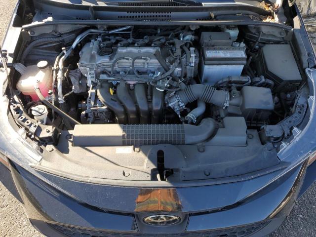 JTDEPMAE7NJ224399 - 2022 TOYOTA COROLLA LE Սև լուսանկար 11