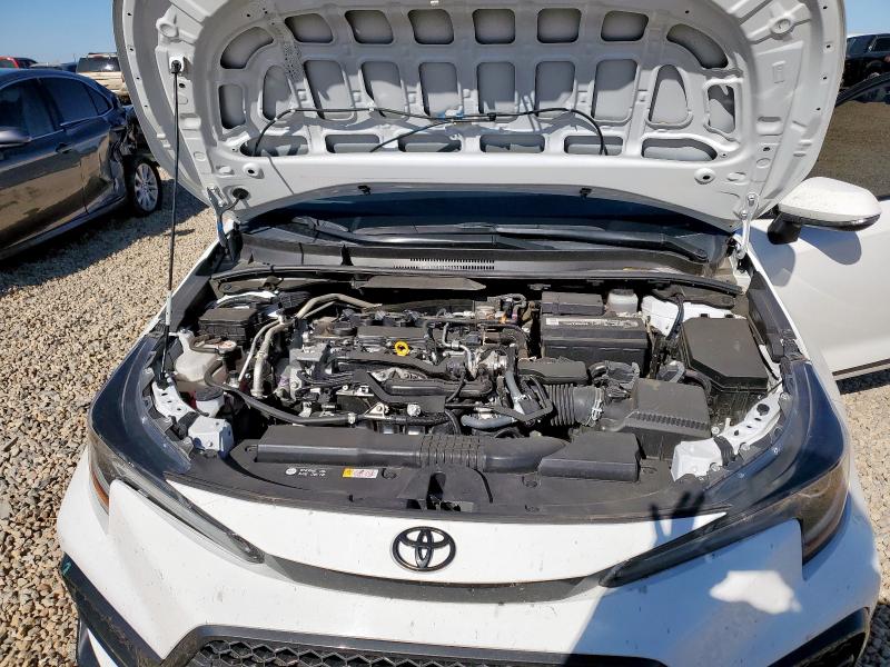 JTDS4MCE3N3505323 - 2022 TOYOTA COROLLA SE Weiß Foto 11