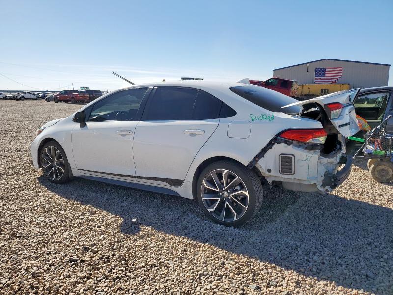 JTDS4MCE3N3505323 - 2022 TOYOTA COROLLA SE Weiß Foto 2